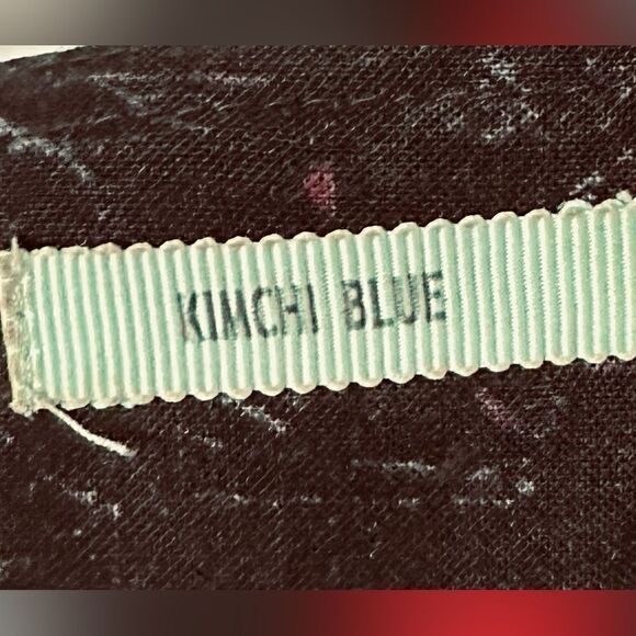 Kimchi Blue. Red Floral Dress US S - Picture 3 of 5